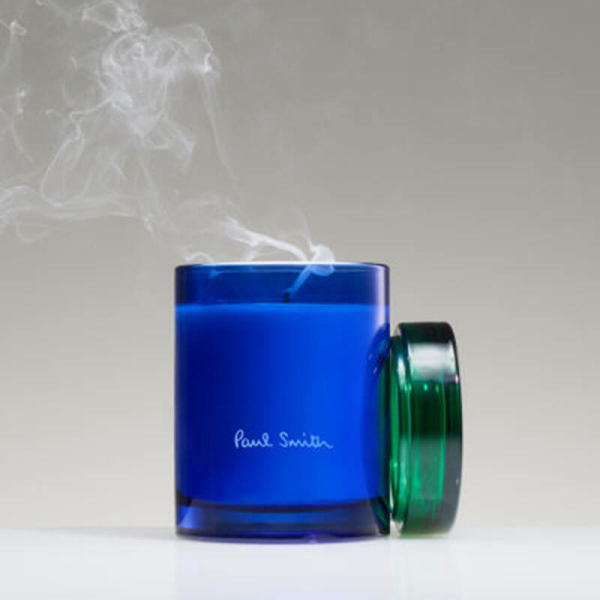 Paul Smith Duftkerze Early Bird,Glasgefäss, blau-grün, style